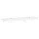 Yuli Wall Shelf Set of 2 | Raised Ledge Design | Classic White 32’’