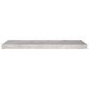 Zyno Wall Shelf | 32’’ | Industrial Style Concrete Gray MDF BM340435