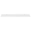 Yuli Wall Shelf Set of 2 | Contemporary White | Raised Ledge Design 32’’