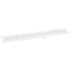 Yuli Wall Shelf Set of 2 | Contemporary White | Raised Ledge Design 32’’