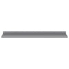 Yuli Wall Shelf Set of 4 | Contemporary Gray | Raised Ledge Design 32’’