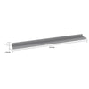 Yuli Wall Shelf Set of 4 | Contemporary Gray | Raised Ledge Design 32’’