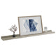 Yuli Wall Shelf Set of 2 | Concrete Gray | Raised Ledge Design 32’’