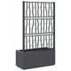 Garden Planter w Trellis | Dark Gray Polypropylene | 55’’ BM340444