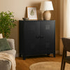 Storage Chest | 39" | Black Powder Coated Steel | Bracket Legs