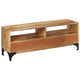 TV Stand | Brown Mango Wood | 2 Shelves & 2 Drawers | 47’’ BM340458