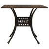 Nook Patio Dining Table | Bronze Cast Aluminum | Scrolled Details | 35’’ BM340459