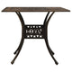 Nook Patio Dining Table | Bronze Cast Aluminum | Scrolled Details | 35’’ BM340459