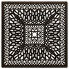 Nook Patio Dining Table | Bronze Cast Aluminum | Scrolled Details | 35’’ BM340459