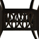 Nook Patio Dining Table | Bronze Cast Aluminum | Scrolled Details | 35’’ BM340459