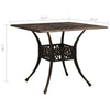 Nook Patio Dining Table | Bronze Cast Aluminum | Scrolled Details | 35’’ BM340459