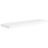 Zyno Floating Wall Shelf | 35’’ | Glossy White MDF Body