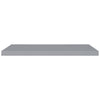 Zyno Floating Wall Shelf | 35’’ | Matte Gray MDF Body
