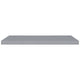 Zyno Floating Wall Shelf | 35’’ | Matte Gray MDF Body