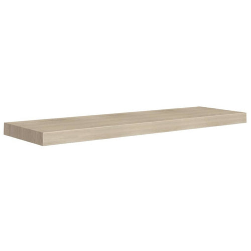 Zyno Floating Wall Shelf | 35" | Oak Brown MDF Body