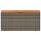 Gia Outdoor Garden Storage Box | Brown Wood Lid | Gray | 43’’ BM340473