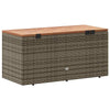 Gia Outdoor Garden Storage Box | Brown Wood Lid | Gray | 43’’ BM340473
