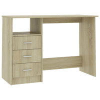 Sonoma Oak Brown, White