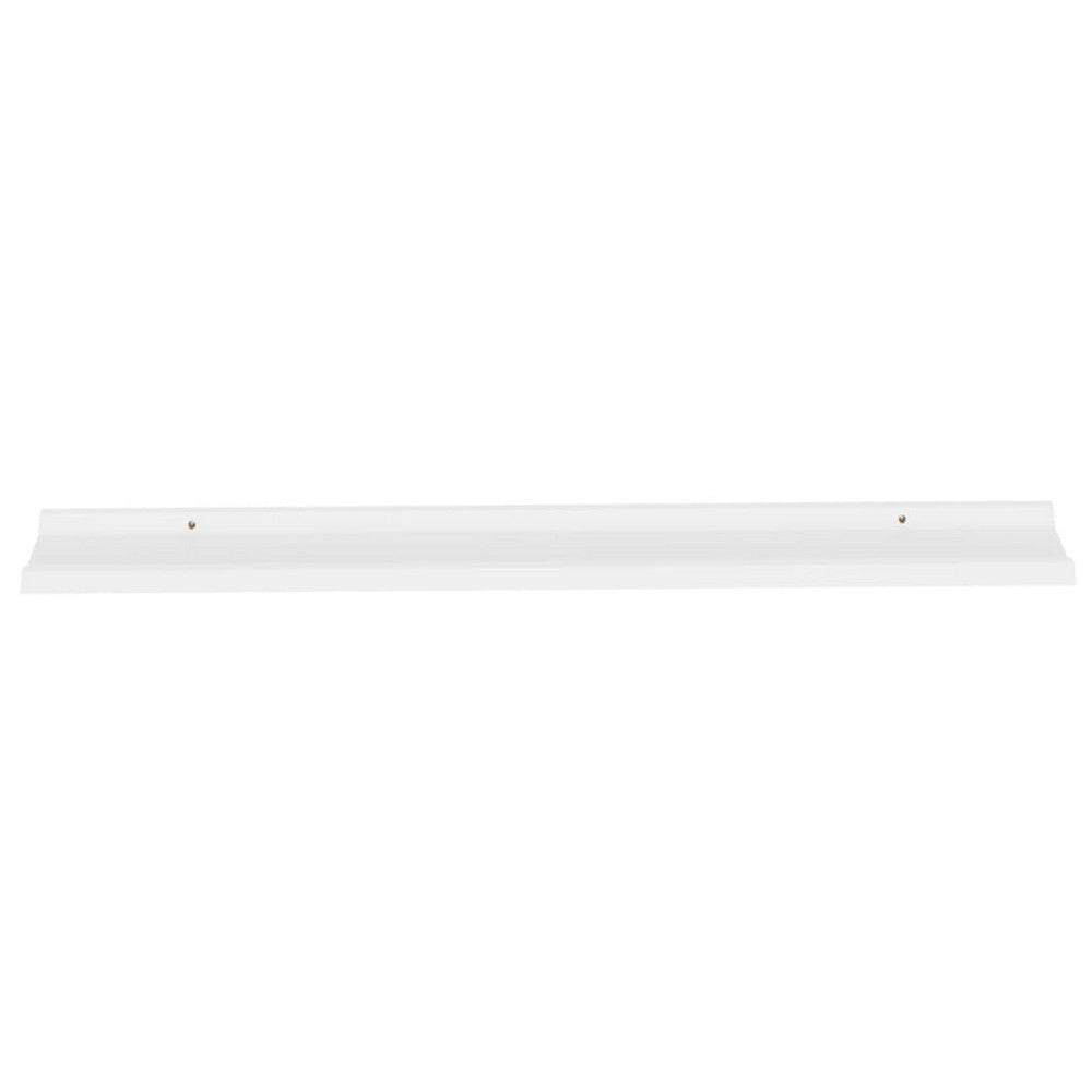 Novia Wall Shelf Set of 2 | Sleek Modern White Frame | 45’’ BM340482