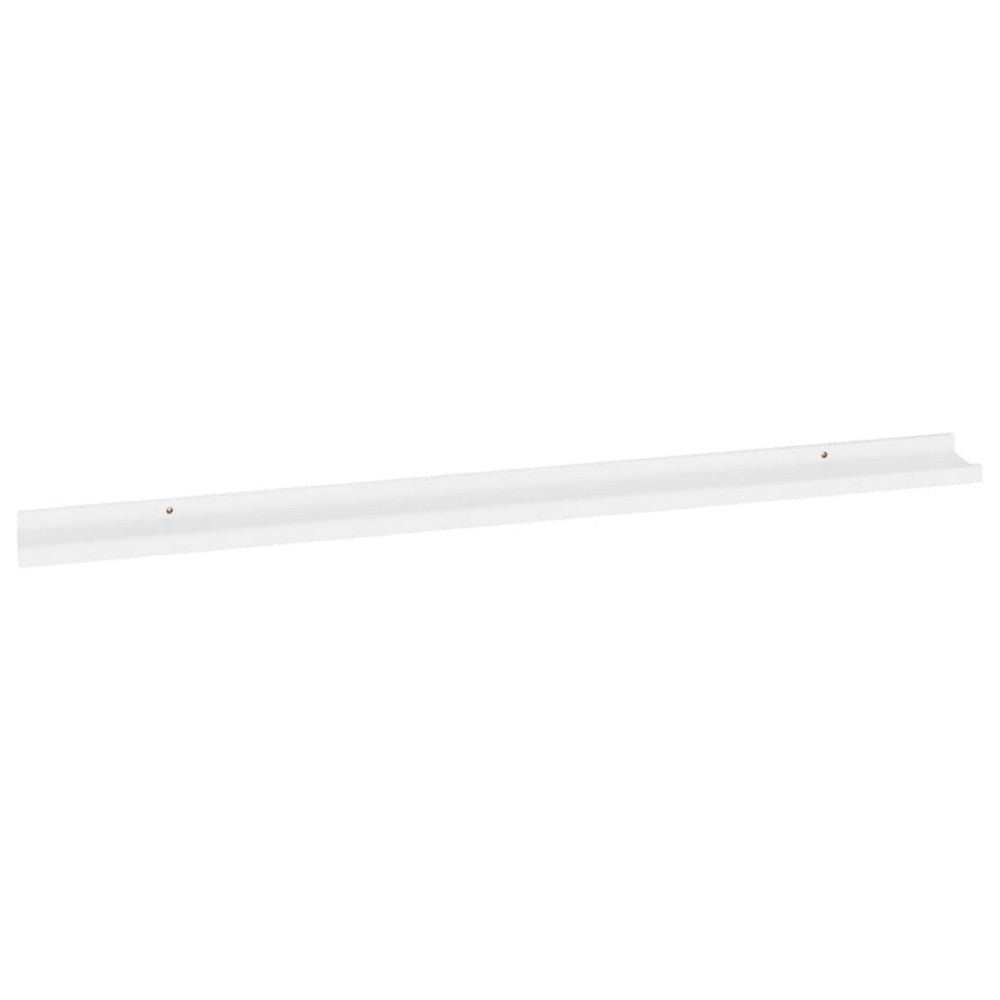Novia Wall Shelf Set of 2 | Sleek Modern White Frame | 45’’ BM340482