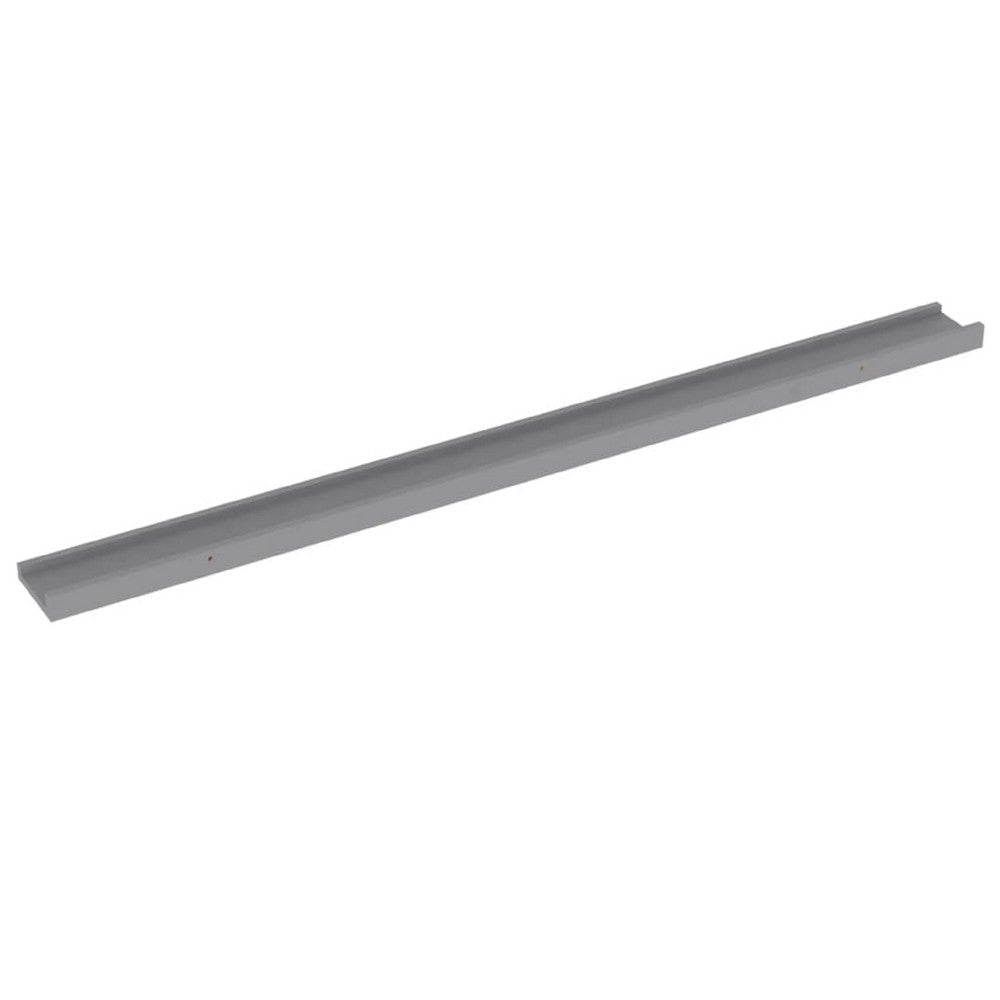 Novia Wall Shelf Set of 2 | Sleek Modern Gray Frame | 45’’ BM340483