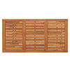 Outdoor Bar Table | Natural Brown Solid Acacia Wood | Rectangular 47’’ BM340491