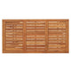 Outdoor Bar Table | Natural Brown Solid Acacia Wood | Rectangular 47’’ BM340491
