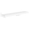 Gima Hanging Wall Shelf Set of 2 | Honeycomb MDF | White | 47’’ BM340493
