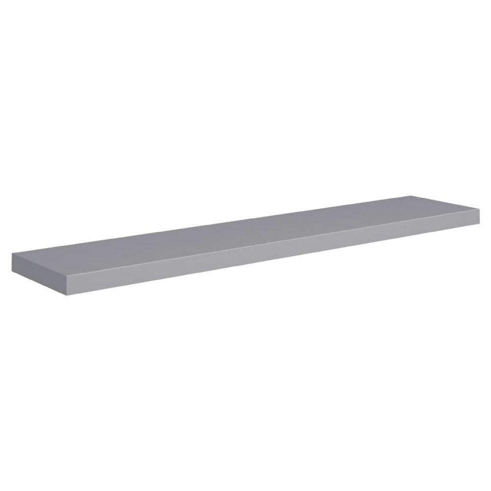 Gima Hanging Wall Shelf | Honeycomb MDF | Gray | Rectangular 47"