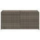 Jenna Outdoor Poolside Storage Box | Gray Poly Rattan | Steel Frame | 47’’ BM340496