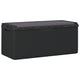Outdoor Garden Storage Box | Anthracite Gray | Metal | 49"