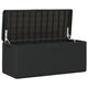Outdoor Garden Storage Box | Anthracite Gray | Metal | 49’’ BM340502