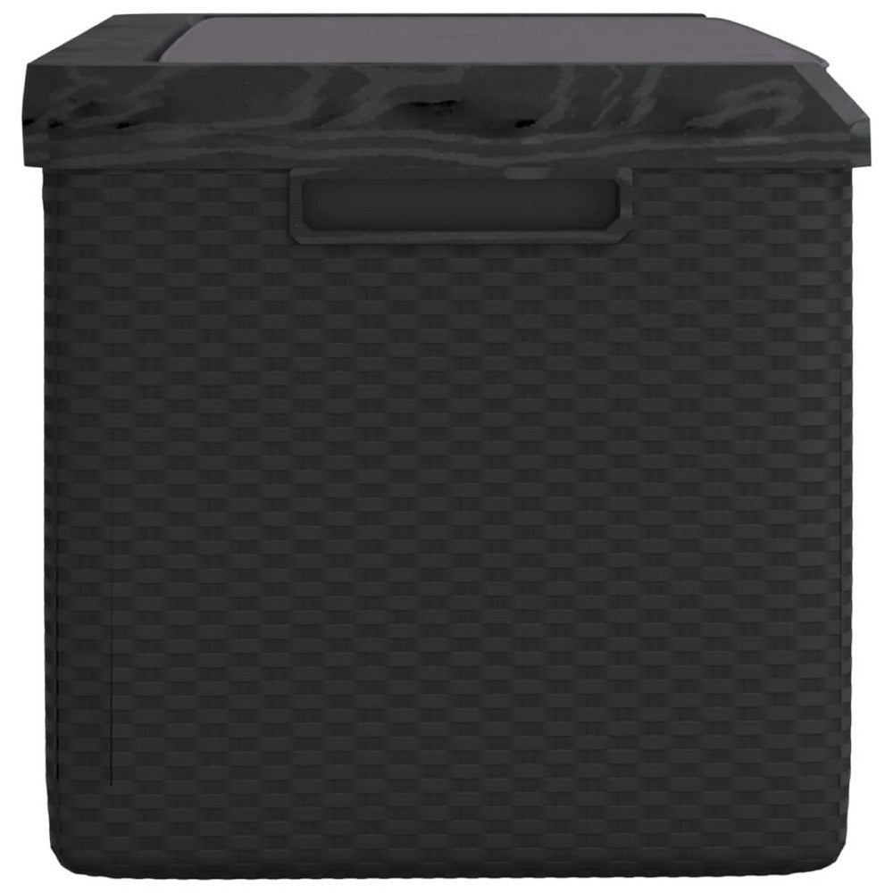 Outdoor Garden Storage Box | Anthracite Gray | Metal | 49’’ BM340502
