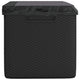 Outdoor Garden Storage Box | Anthracite Gray | Metal | 49’’ BM340502