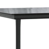 Lizza Outdoor Dining Table | 63’’ Tempered Glass | Black Steel BM340524