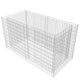 Backyard Raised Garden Bed | Silver Steel | Wire Mesh | 71’’ BM340531