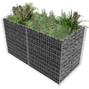 Backyard Raised Garden Bed | Silver Steel | Wire Mesh | 71"