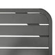 Outdoor Dining Table | Slate Gray Steel | Sleek Legs | Rectangular 71’’ BM340534