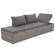 Shane Outdoor Daybed | Gray Poly Rattan | Fabric Cushions | 77’’ BM340542