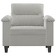 Sofa Chair | Gray Microfiber | Tapered BLock Legs | 35’’ BM340547