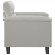 Sofa Chair | Gray Microfiber | Tapered BLock Legs | 35’’ BM340547