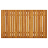 Outdoor Coffee Table | 35’’ | Brown Solid Acacia Wood | Slatted Top BM340549