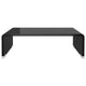39’’ TV Stand | Black Tempered Glass | High-Gloss Finish | C Shape BM340554