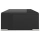 39’’ TV Stand | Black Tempered Glass | High-Gloss Finish | C Shape BM340554