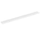 Yuli Modern Wall Shelf Set of 4 | Raised Ledge Design | White MDF 39’’
