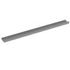 Yuli Modern Wall Shelf Set of 2 | Raised Ledge Design | Gray MDF 39’’