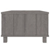 Coffee Table | 1 Drawer & 1 Shelf | Gray Solid Pine Wood | 39’’ BM340569