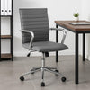 Kenny Commercial Grade Chair w Chrome Arms & Metal Base | Gray Vinyl BM340708