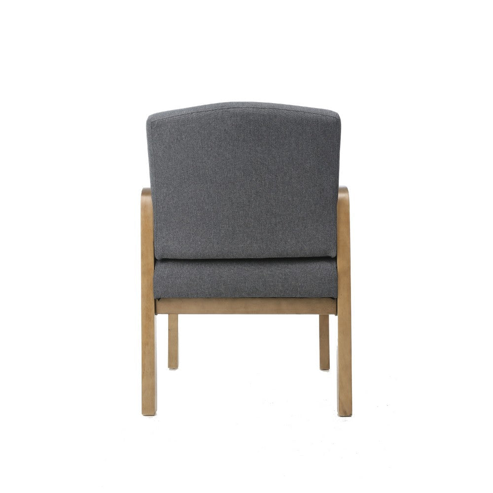Gary Guest Chair | Driftwood Gray | Slate Gray Commercial Grade Linen BM340723