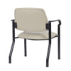 Theo XL Wide Guest Chair | 500 lbs | Beige Antimicrobial Vinyl BM340725
